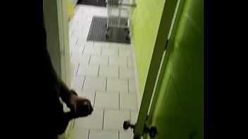 Preview 2 of T Me - Public jerking at laundromat