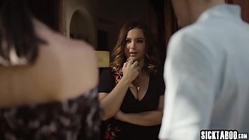Preview 1 of Bbw Thong Sex - Horny busty MILF jumped on a new neighbor with big cock