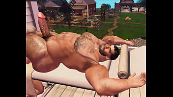 Preview 2 of Huge Saggy Tits Naked - lucky resort masseuse couldn&#039_t resist the chance to have a man as fine as cam heyward inside her
