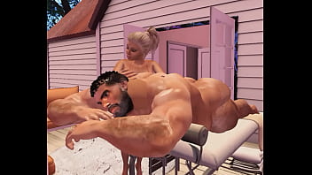 Preview 1 of Huge Saggy Tits Naked - lucky resort masseuse couldn&#039_t resist the chance to have a man as fine as cam heyward inside her