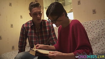 Preview 1 of Sex Arebis - Petite glasses geek getting pussyrammed