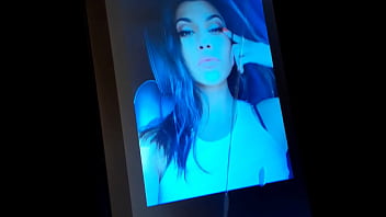 Preview 3 of Natrel Tit - kourtney kardashian celebrity cum tribute