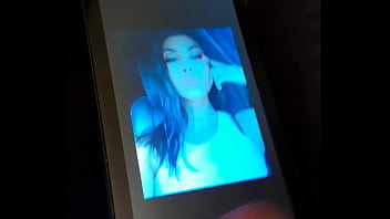 Preview 1 of Natrel Tit - kourtney kardashian celebrity cum tribute