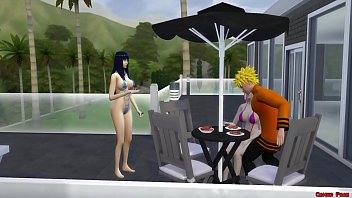 Preview 2 of Dorina Kenina - Intercambio de Esposas Con Hinata y Sakura D&iacute_a de Piscina Naruto Hentai