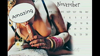 Preview 4 of Arumi Ichinose - Desi Indian wife Mishthi&#039_s Calendar for Year 2020