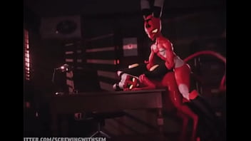 Preview 4 of Ploypailin Sex - Moxxie getting his hole stretched by blitzo