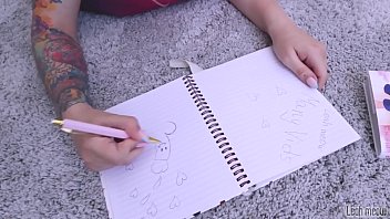 Preview 1 of Real Mom Vs San Sex Move Hom - Naughty Plays With Dildo and real Dick Amateur Leah Meow