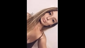 Preview 3 of Tricked Girl - Sexy Tatoos model playing with pussy! Cash app me $1 for more videos- $creambanana