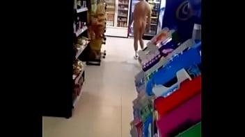 Preview 4 of Jilat Susu Sendiri - Naked Shopping Guy Spain