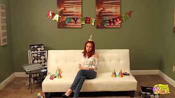 Preview 1 of Dacodar Paren - Two beautiful lesbians have passionate farewell sex after a party to remember