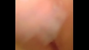 Preview 2 of Collage Gtil Hot Sex - Playing with clean shaved pussy