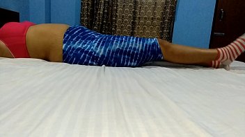 Preview 1 of Strapib - Indian Milf Cheating Wife Fucked By Husband Friend In Hotel Loud Moaning