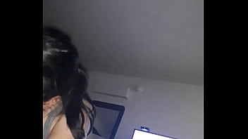 Preview 3 of Sex Giral School - Slutty Whore takes it all