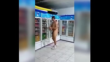 Preview 2 of Full Sexy Film - Naked Shopping Guy