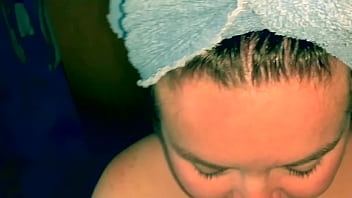 Preview 1 of Iadun Xxx - Sexy BBW Short Aftershower BJ