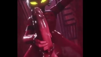 Preview 2 of Pink Lipstick Mom - Moxxie masturbating in the alley
