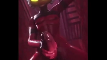 Preview 1 of Pink Lipstick Mom - Moxxie masturbating in the alley