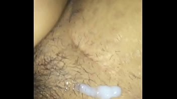 Preview 4 of Hairy Painful Anal - Surprised my sexy brown girl with a cumshot