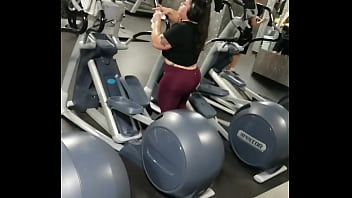 Preview 1 of Fetish Spandex - La Cienega bbw Workout