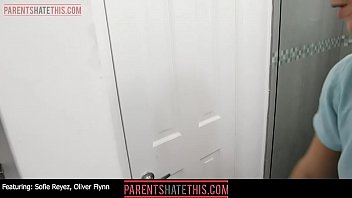 Preview 2 of Segini Selalu Com - Sofie Reyez and Oliver Flynn in Stepsister Easing An Erection : Brunette latina Sofie Reyez is a good stepsis and helps Oliver take care of his boner with a deepthroat blowjob and some hardcore action. Then he shoots his load all over her tits! Roleplay