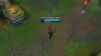Preview 4 of Over Size Xxl - Udyr comendo esfiha-ha da Annie (cr&eacute_ditos a p&aacute_gina picko udyr independente da matchup)