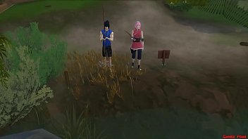 Preview 2 of Janbar Bala Xxx - Sasuke y Sakura Dia Romantico Sexo en Publico Naruto Hentai