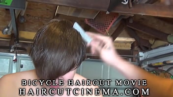 Preview 2 of Gradm - Bicycle Haircut Movie