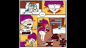 Preview 2 of Mom And Son 69 Model Fuck - El laboratorio de Dexter - Una historia Comic  18 (Spanish)