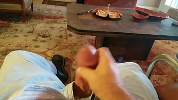 Preview 3 of Wooliwood Xxx - Jacking up another load out of my thick junk