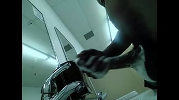 Preview 3 of Boy Drink Milk In Girl Boom - Jaccin off at work,  after hours
