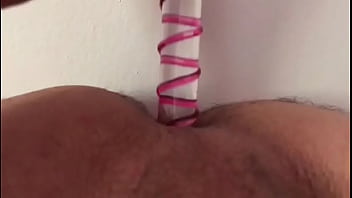 Preview 2 of Jugporn - dildo consolador de cristal mete saca