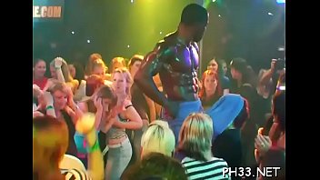 Preview 4 of Boob Shake - Tons of blonde ladies engulfing weenies