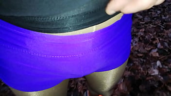 Preview 2 of Xngx Hd New Video - Thomaso geht gerne in Strumpfhosen und Spandex Sport machen.