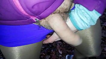 Preview 3 of Xngx Hd New Video - Thomaso geht gerne in Strumpfhosen und Spandex Sport machen.