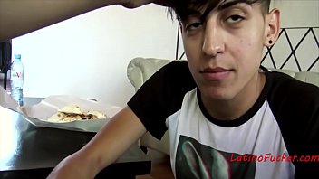 Preview 3 of Fucking 2 Boysf - Latino Teen Does Anything &amp_ Everything For Money