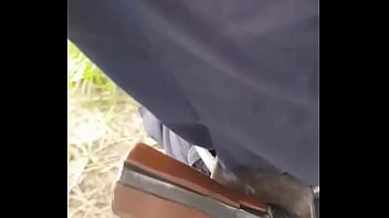 Preview 3 of Fecken Vajen 18jahre - Beefy security guard pissing and showing his meaty dick