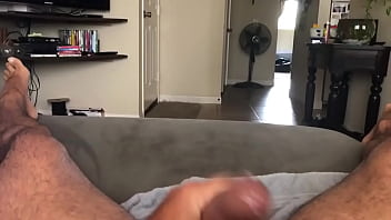 Preview 1 of Cum On Grandmas Pussy - Huge cock blows a fat load!