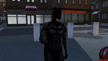 Preview 1 of Ass Lasbeon - Batman Se Folla a la Mujer Maravilla Anal despu&eacute_s de Derrotar a los Villanos DC Porn