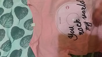 Preview 2 of Drogadas Y Violadas Borrachas - Cumming on my step sister&#039_s t-shirt