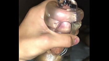 Preview 1 of Molly Cavalli Double Sided Dildo - Me using mi knew toy