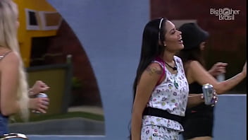 Preview 3 of Sperm Max - Big Brother Brasil 2020 - Flayslane causando na festa 23/01