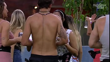 Preview 4 of Sperm Max - Big Brother Brasil 2020 - Flayslane causando na festa 23/01