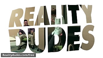 Preview 1 of Dbl Sxsi - (Dalton Briggs,  Allen Lucas,  Brian Michaels) - Dudes In Public 26 - The Classroom - Trailer preview - Reality Dudes