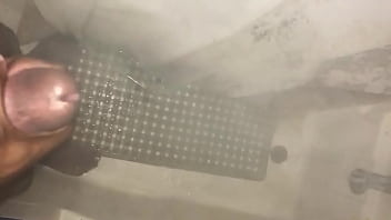 Preview 4 of One Girl Two Man Sex Video - Shower