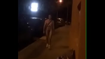 Preview 1 of Bbw School Sex - Dared to walk home naked