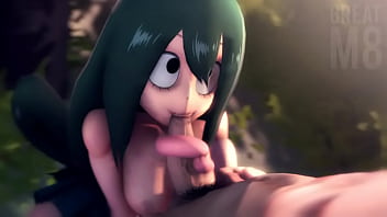Preview 4 of Xxxnx Hinde Com - My Hero Academia Tsuyu Asui sucking