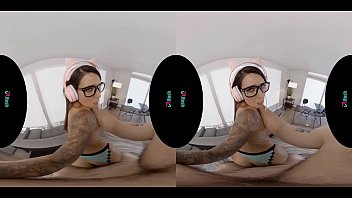 Preview 2 of Bf Khatiy - VRHUSH Gamer girl Alexis Zara gets fucked with her stream on