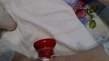 Preview 3 of Horny Teenh - big dildo my ass anal