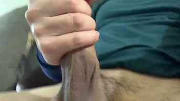 Preview 1 of Tough Guy Fuck Granny - Jerking off my cock