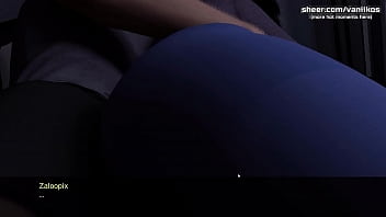 Preview 4 of Xvizicom - Dual Family | Hot redhead teen loves to suck a big cock and get fucked rough | My sexiest gameplay moments | Part #4